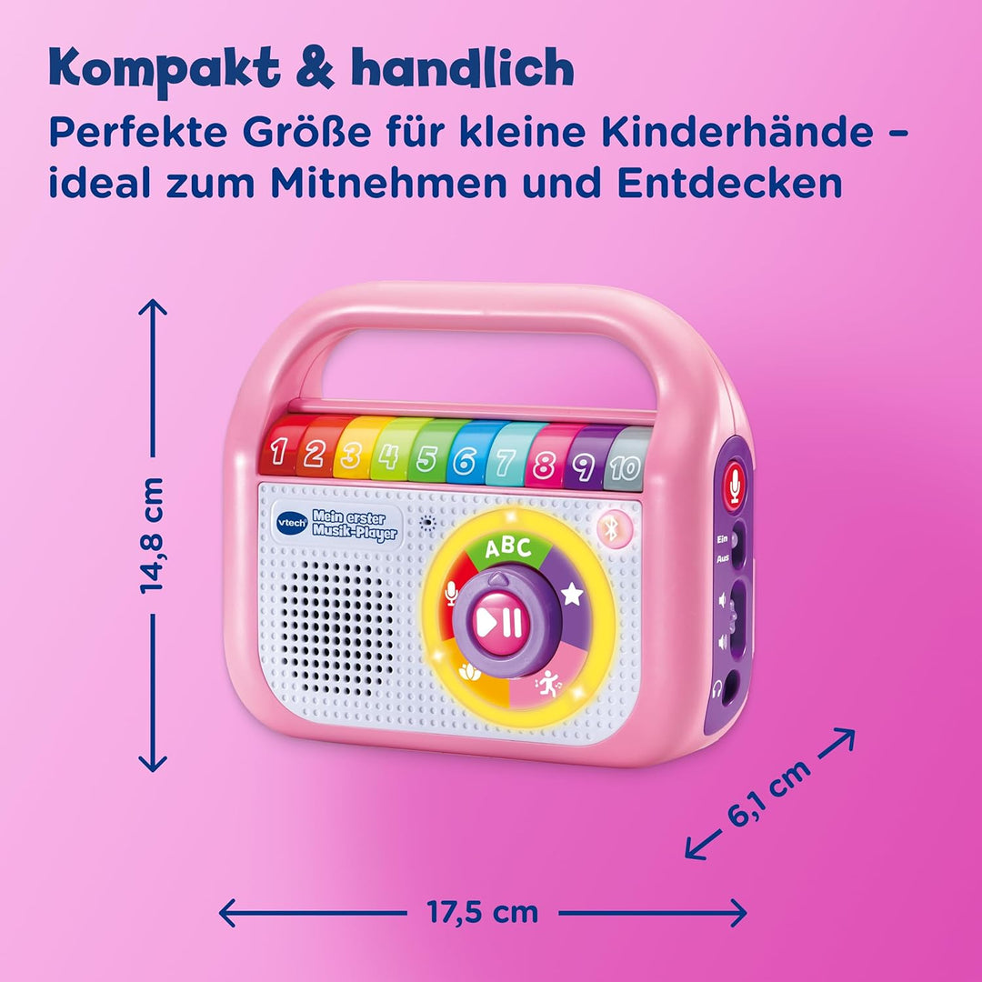 Mein erster Musik-Player pink