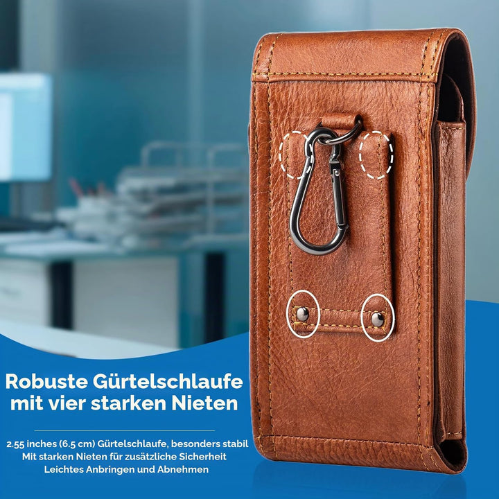 Hengwin Samsung Galaxy A54 Handy Halterung, Holster Hüfttasche Herren für Galaxy S23 S22 S21 Ultra 5