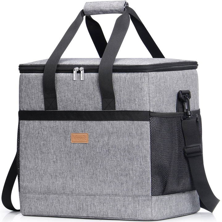 Lifewit 40L Kühltasche Gross faltbar Kühlkorb Kühlbox Isoliertasche Thermotasche Picknicktasche für