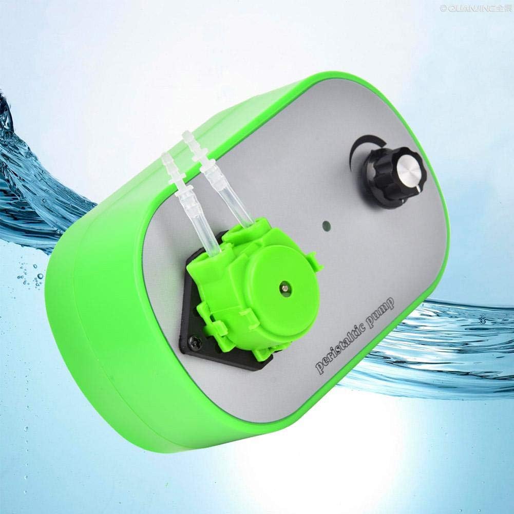 Yanmis DC12V Peristaltikpumpe, G628-1 1 mm x 3 mm Peristaltikflüssigkeitspumpe Spender mit Einstellb