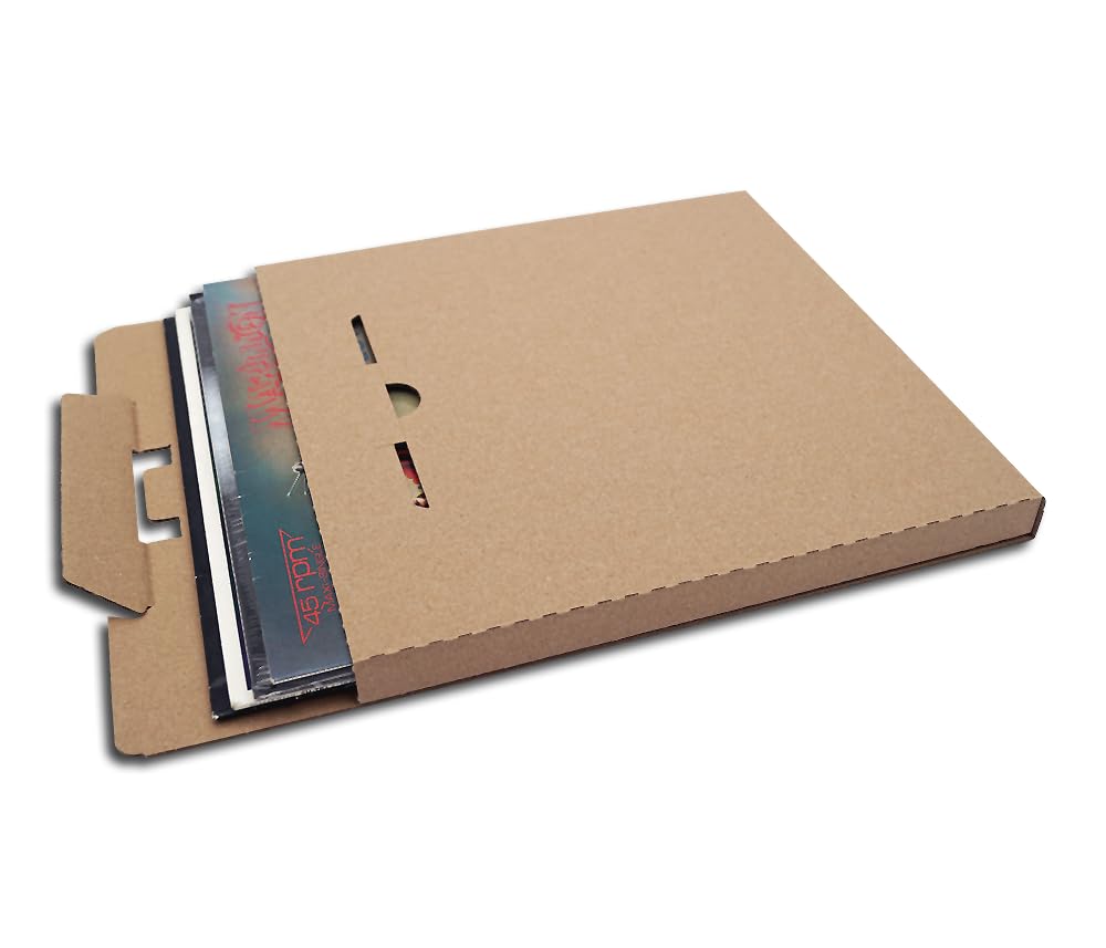Protected LP Schallplatten Versandkartons für 3-6 LPs (50 Stück)