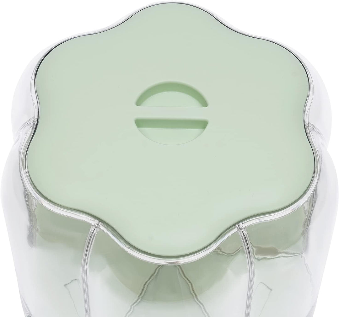 Müslispender 360° drehbar, 6-in-1 Müslibehälter Cerealienspender Cornflakes Spender, Sichtbares Desi