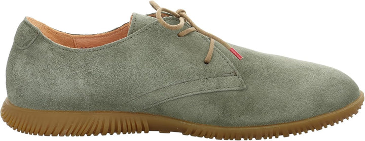 Think! Herren Hauki Chromfrei Gegerbte Nachhaltige Schnürhalbschuhe 45 EU 7000 Olive, 45 EU 7000 Oli