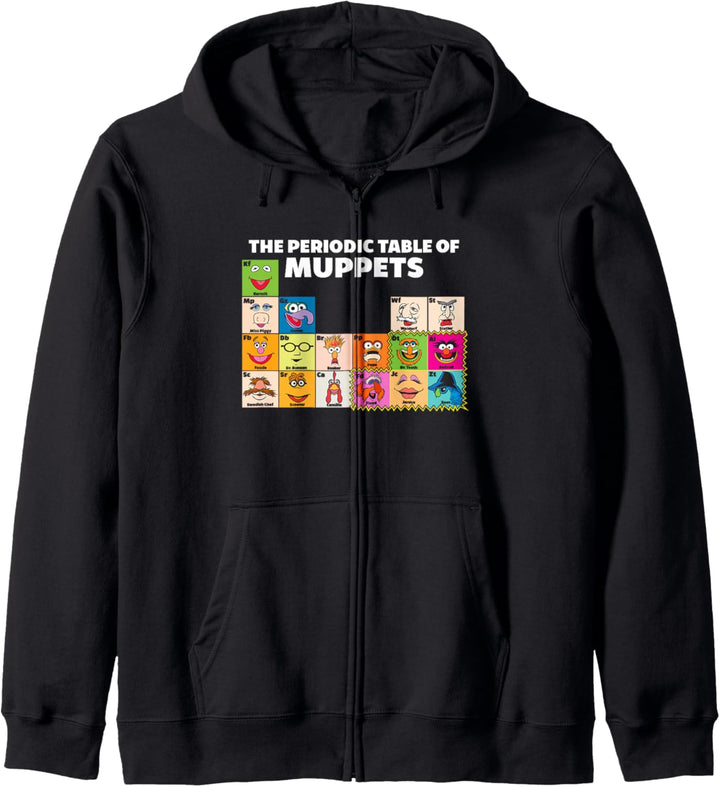 Disney The Muppets Periodic Table Of The Muppets Kapuzenjacke