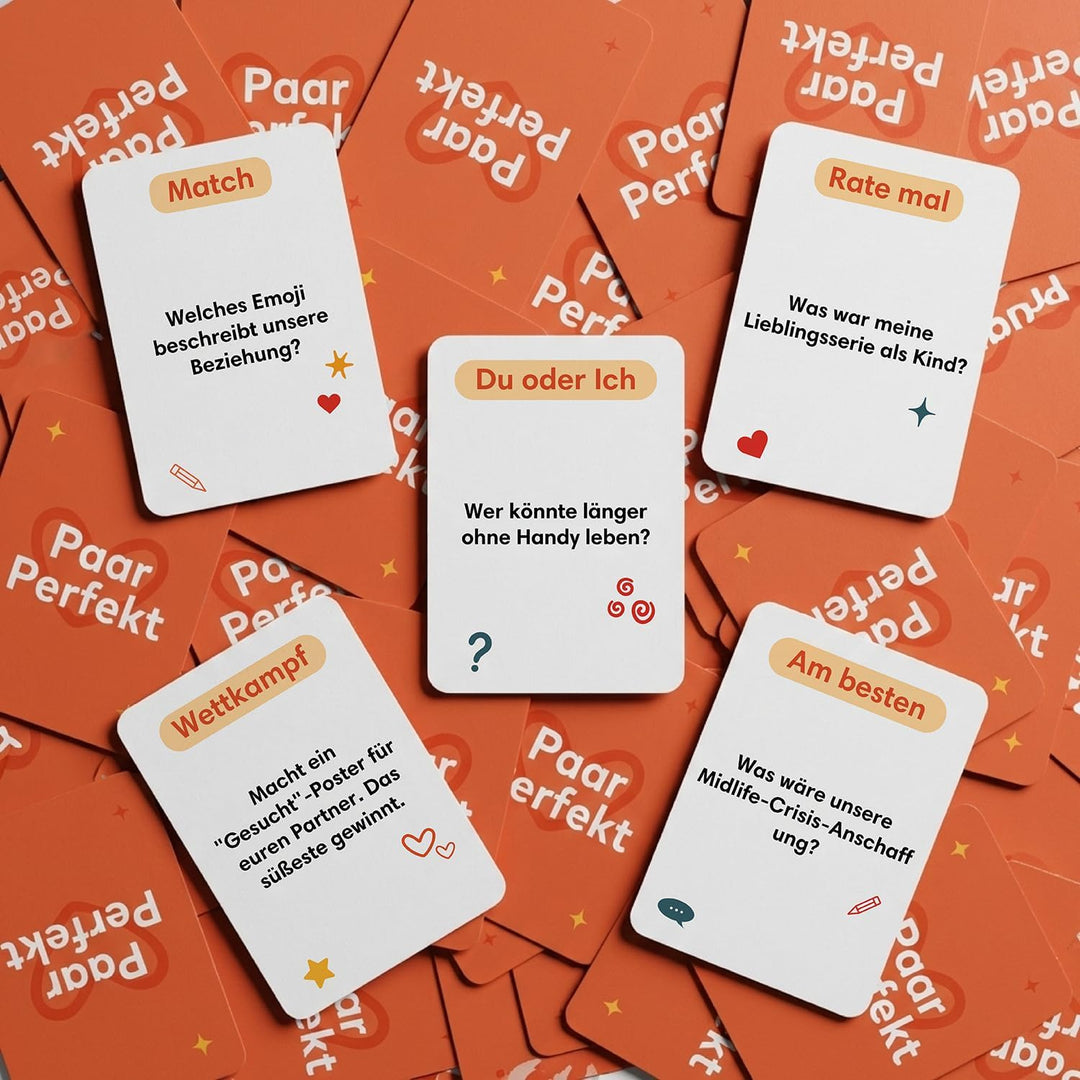 Paar Perfekt – Das lustige Spiel für Paare zu zweit | Findet heraus wie gut Ihr euch kennt | Pärchen