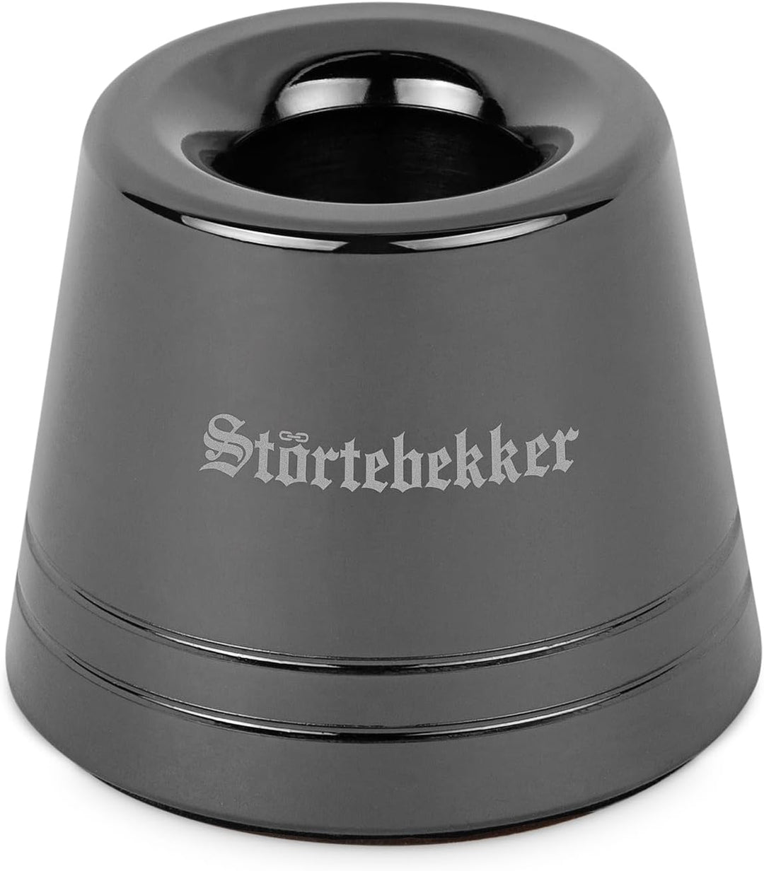 Störtebekker® Premium kleiner Rasierständer im Set mit Störtebekker Rasierhobel - hochwertiges Zubeh