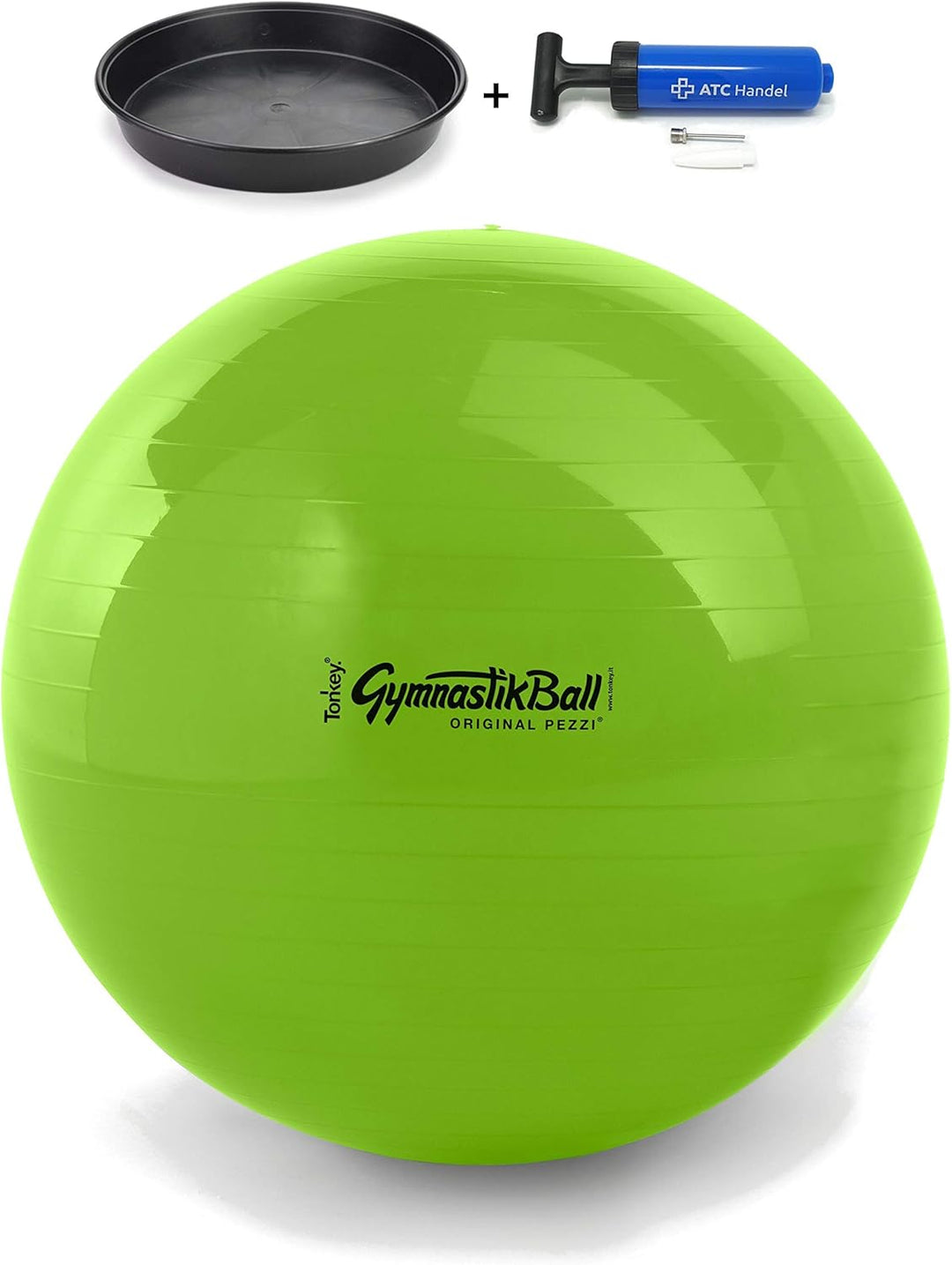 Original Pezzi Gymnastikball Standard Ø 42, 53, 65 & 75 cm in Allen Farben inkl. Ballschale und ATC