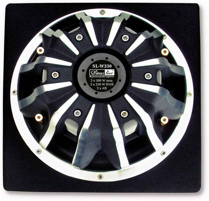 Sinus live 30cm Bass im Gehäuse SL-W330k Gehäusesubwoofer 500 Watt