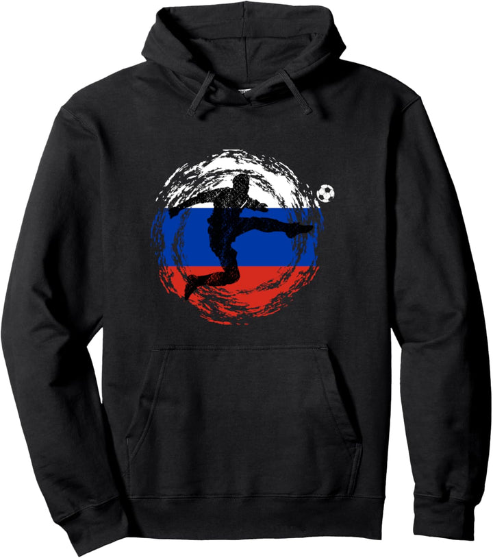 Russia Fanartikel Russland Fussball Pullover Hoodie