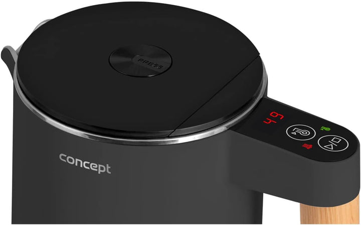 Concept RK3302 Wasserkessel Wasserkocher mit Temperaturregelung 1,5L KEEP WARM-Funktion Wasserstanda