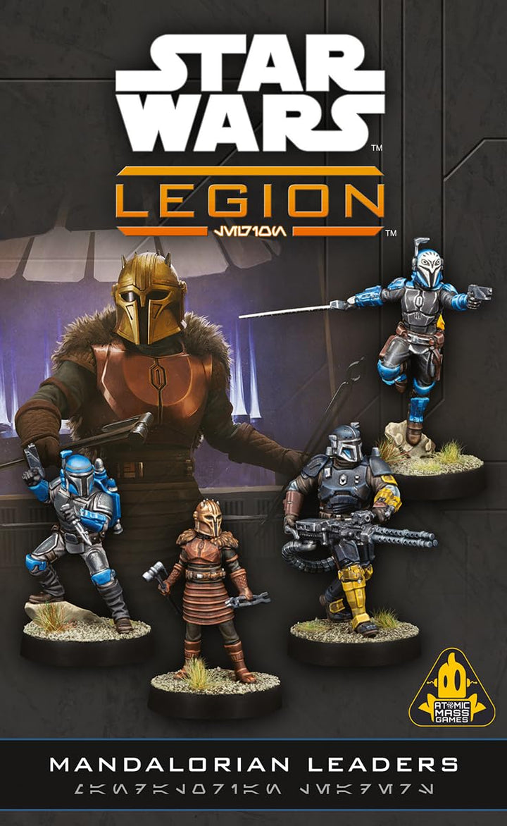 Asmodee, Star Wars: Legion – Mandalorian Leaders (Mandalorianische Anführer), DE-Version, Tabletop-E