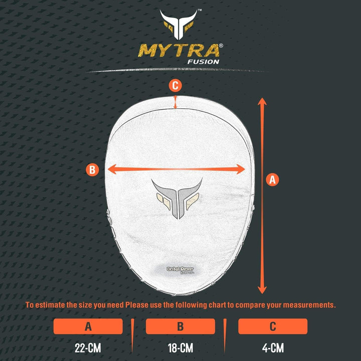 Mytra Fusion Box pratzen - Punch pad MMA Muay Thai handpratzen für Box- und Kampfsporttraining Schwa