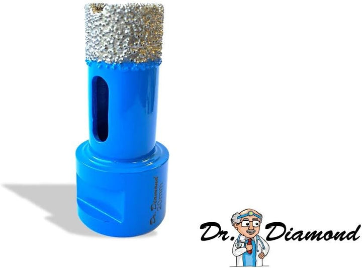 Dr. Diamond | Diamant Fliesenbohrer Blue Diamond für Fliesen & Feinsteinzeug Lochsäge für Winkelschl