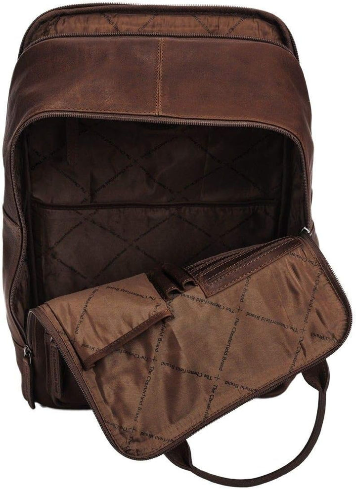 The Chesterfield Brand Belford - Laptoprucksack 14" 40 cm Brown Einheitsgrösse, Brown Einheitsgrösse