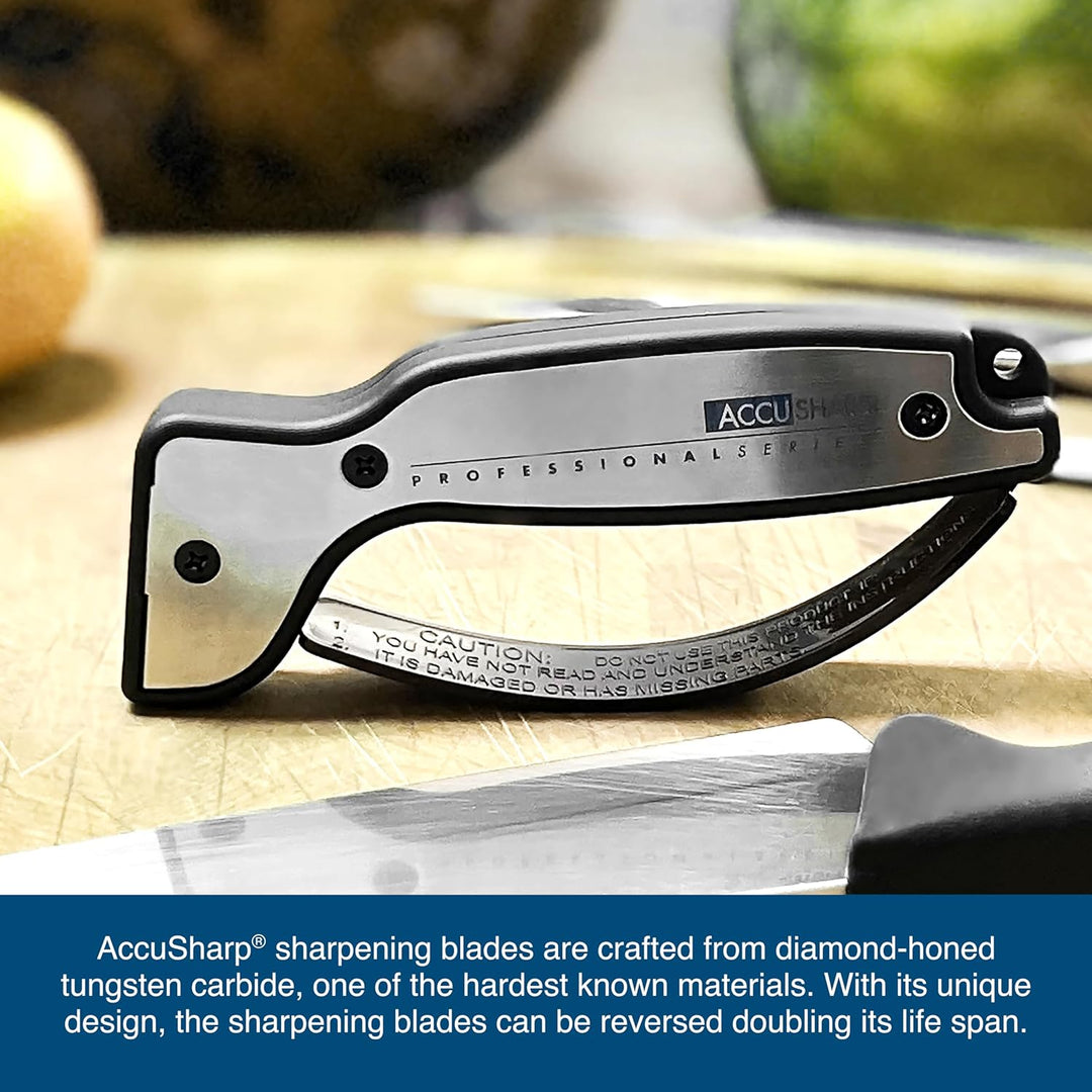 ACCUSHARP Profi Messer und Werkzeug Spitzer, grau, Grau