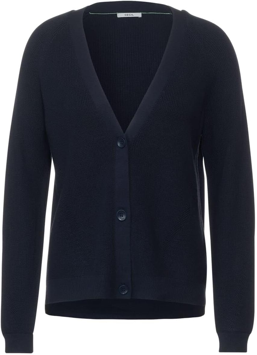 Cecil Damen Basic Cardigan S Deep Blue, S Deep Blue