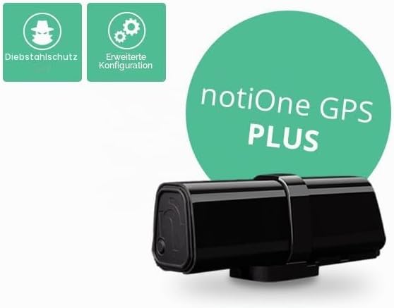 Tracker GPS Plus notiOne® mit Diebstahlschutz Alarm | Mini-Tracker ohne ABO | Auto GPS Ortungschip f