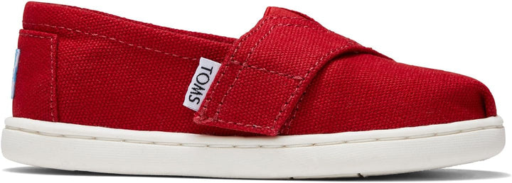 TOMS Unisex Kinder Alpargata Flache Slipper 26 EU Rot, 26 EU Rot