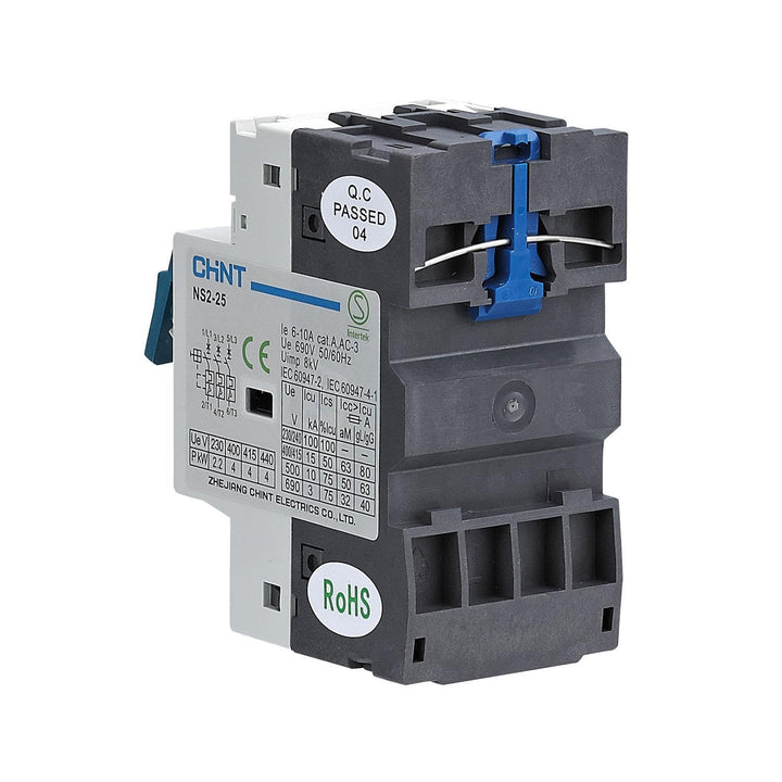 Chint NS2-25-10 Manueller Motorstarter, 6 A bis 10 A Nennstrom