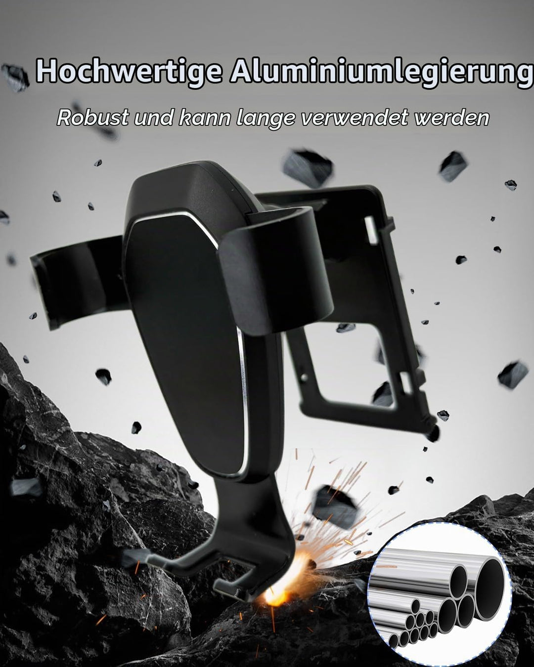 Handyhalterung für VW Golf 7 MK7 2014-2019, Kfz-Handyladestationen Handy Halter Gravity Auto Lock St