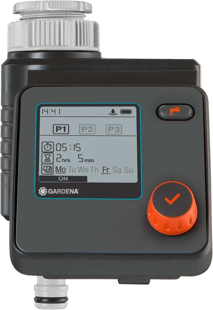 Gardena Bewässerungssteuerung Select: Automatische und zeitsparende Bewässerung, Flexible Bewässerun