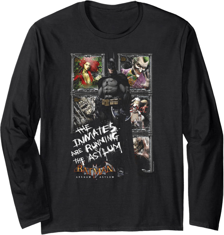 Batman: Arkham Asylum Running the Asylum Langarmshirt