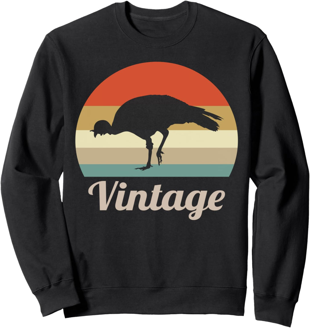 Pute Truthahn Putenzucht Puter Geflügel Vintage Retro Style Sweatshirt
