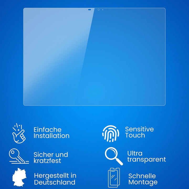 atFoliX Schutzfolie kompatibel mit Microsoft Surface Studio 2+ Folie, ultraklare FX Displayschutzfol