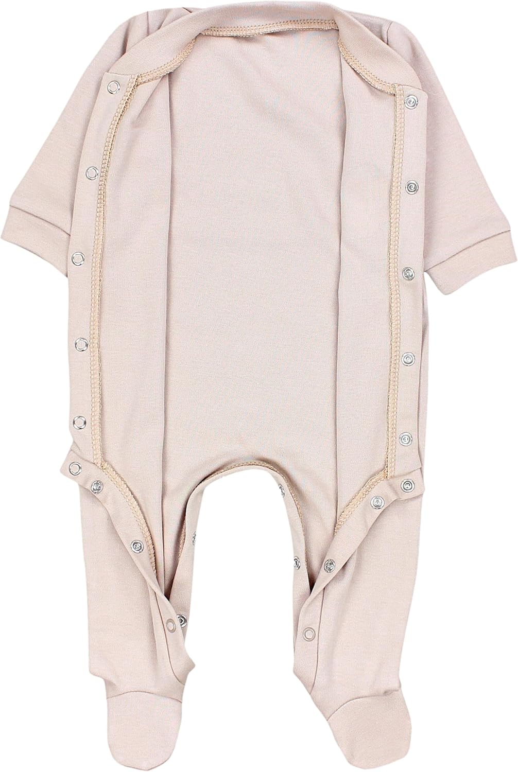TupTam Baby Jungen Schlafstrampler Langarm Strampler Schlafanzug mit Fuss 3er Pack 50 Bärchen Sterne