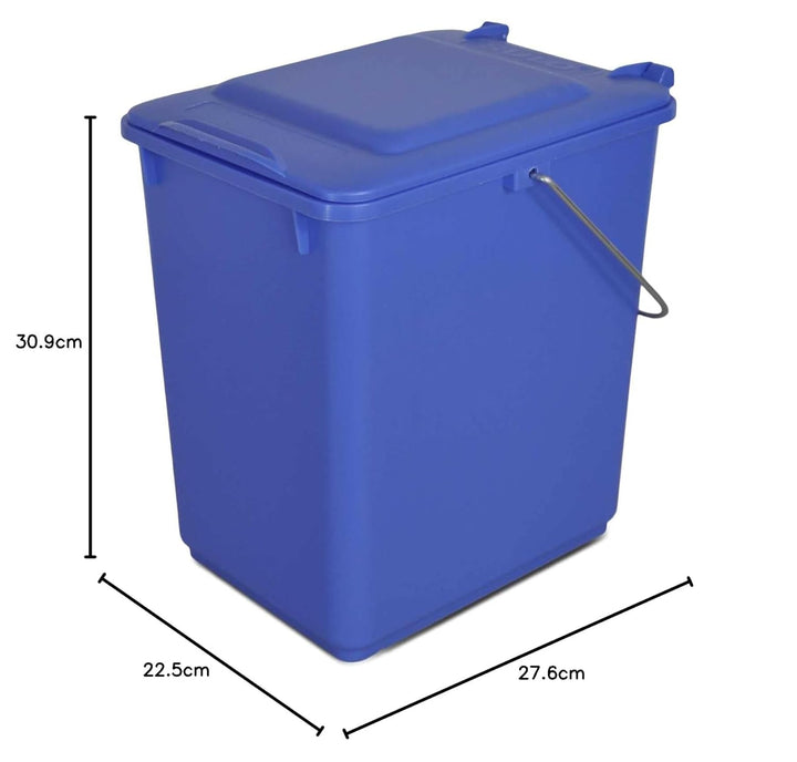 Sulo Bio Boy 10 Liter mit Deckel und Henkel – Geruchsdicht und leicht Abwaschbar – Als Bio Mülleimer
