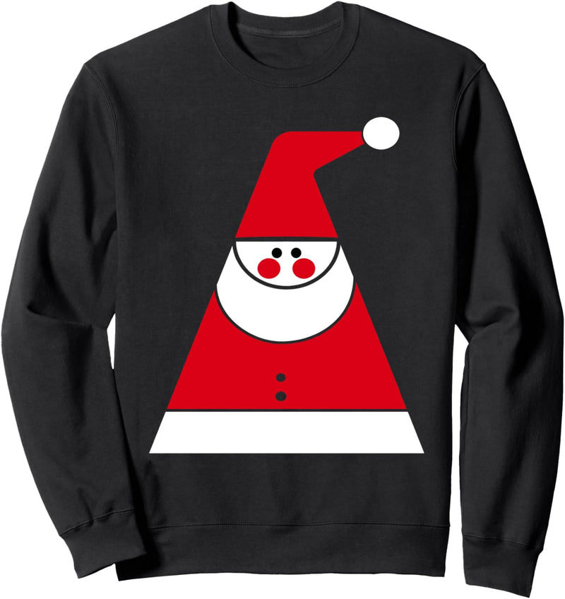 Schöne Ferien! Weihnachtsmann-Cartoon Sweatshirt