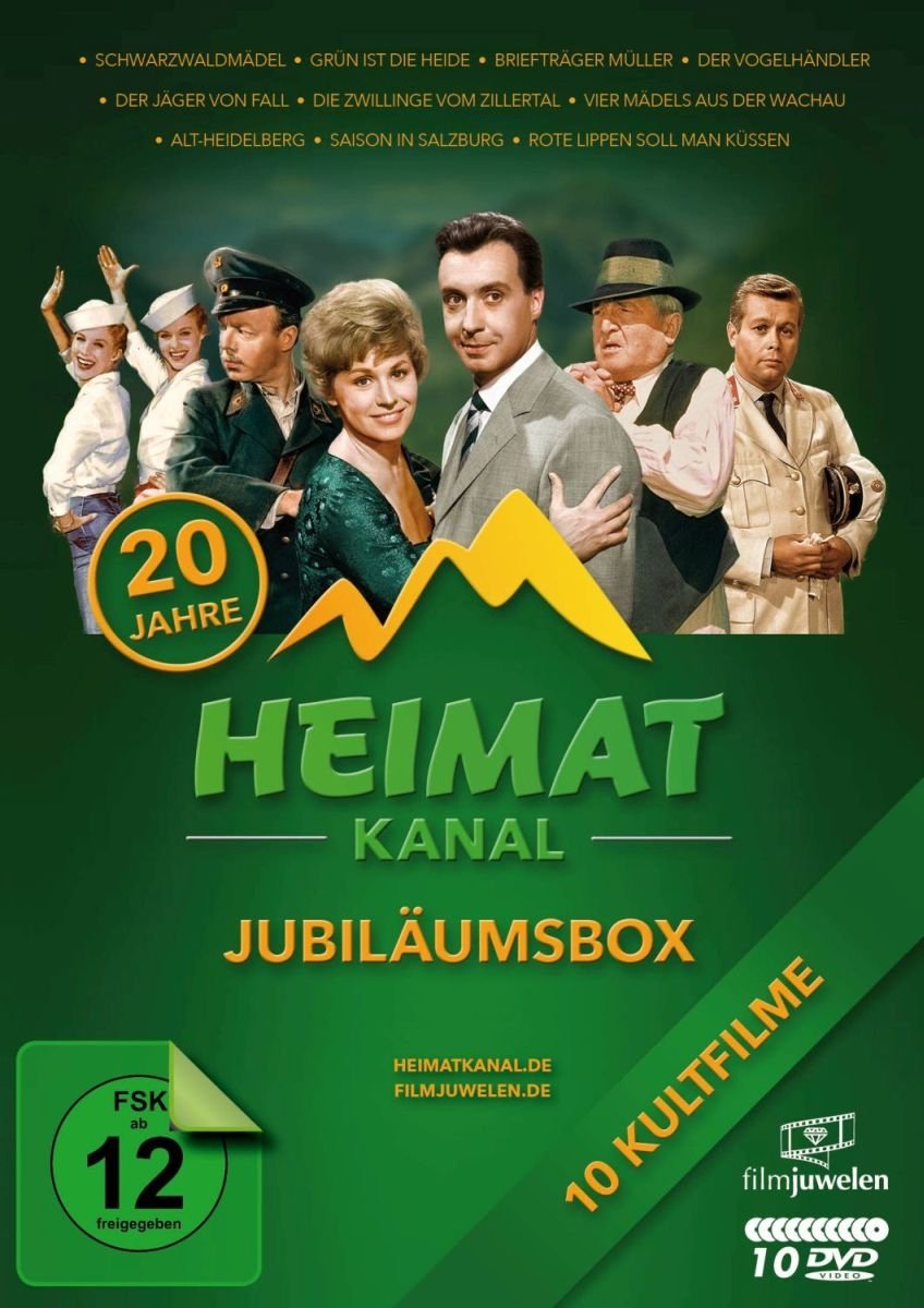 Heimatkanal - Jubiläumsedition [10 DVDs], DVD