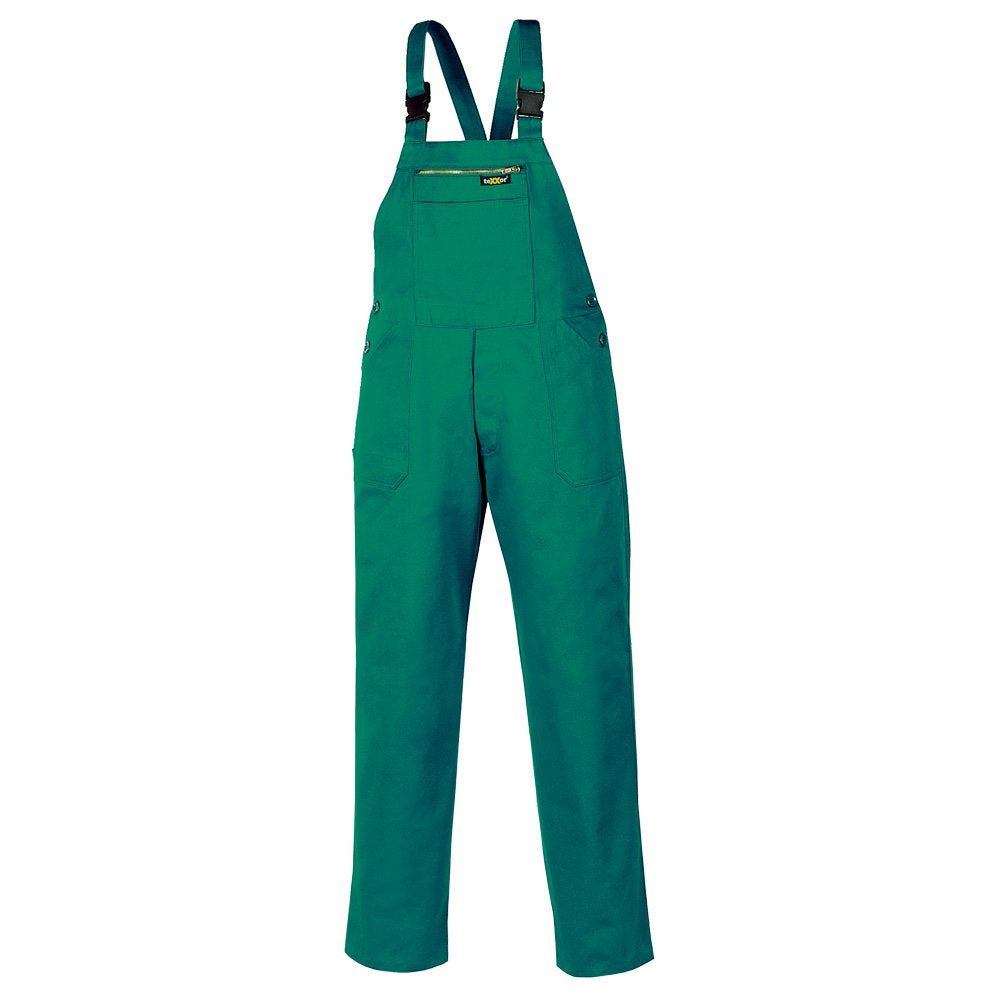 teXXor Latzhose Basic Arbeitshose für Industrie und Handwerk, 27, grün, 8035 27 Grün, 27 Grün