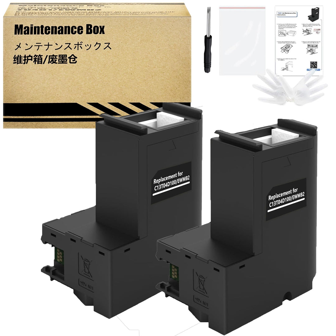T04D1 T04D100 Wartungsbox Kompatibel für Epson ET-4750 ET-4850 ET-3750 ET-15000 ET-3700 ET-4856 ET-5