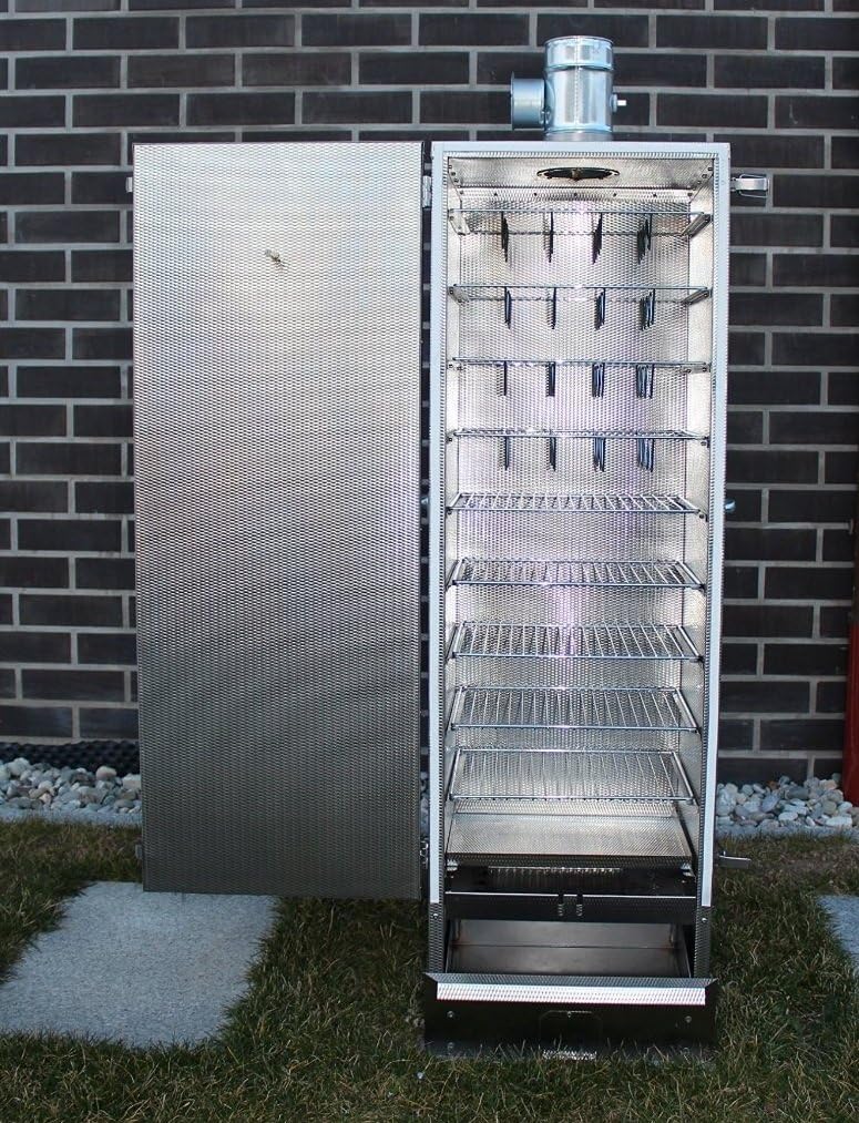 Isolierter und geprägter Smoki Räucherofen: 120cm hoch - Nr. 1243