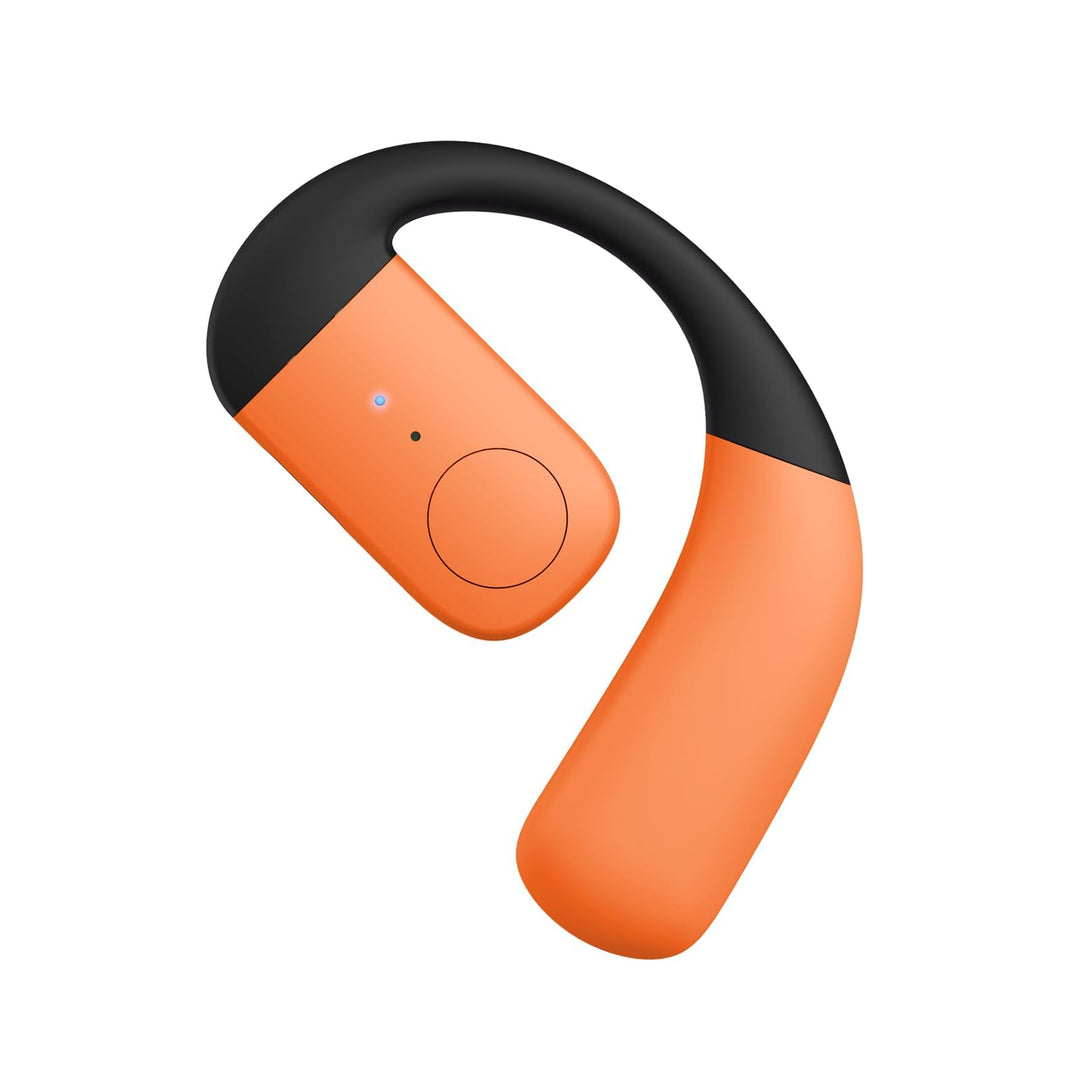 Wireless Single Earbud Bluetooth Headset mit Mikrofon Handy Telefon Freisprech Open Ear Einzeln Spor