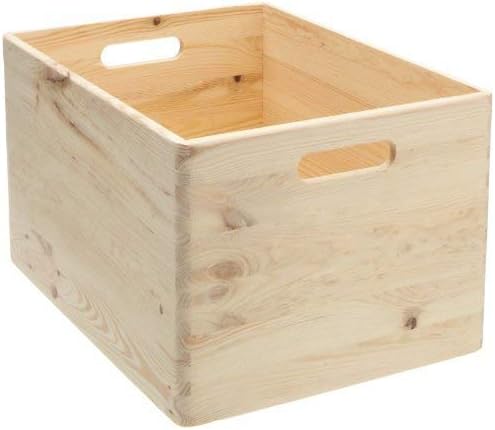 Zeller 13143 Allzweckkiste, Nadelholz, 40 x 30 x 24 cm, sonstige, 40 x 30 x 24 cm