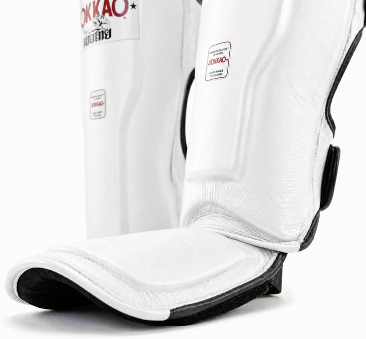 Yokkao Muay Thai Boxing Shin Guards L Matrix Shinguards Mango, L Matrix Shinguards Mango