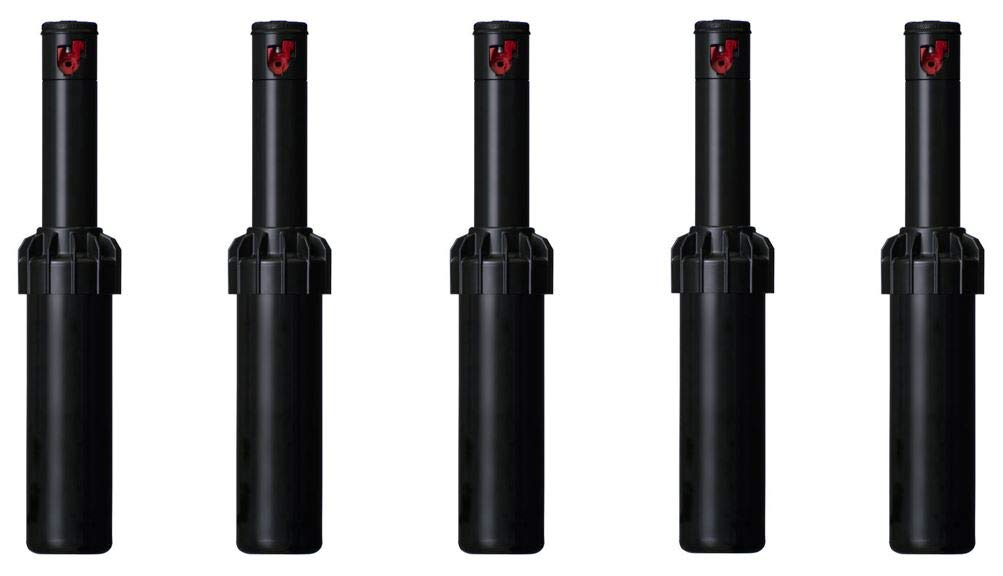 HUNTER PGJ-04-A Versenkregner, 10cm Aufsteiger (5 Stück), schwarz, set 5 stück, Set 5 Stück