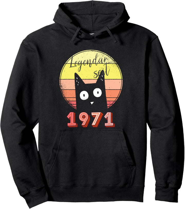 50. Geburtstag 50 Jahre Musiker Gitarre Jahrgang 1971 Pullover Hoodie