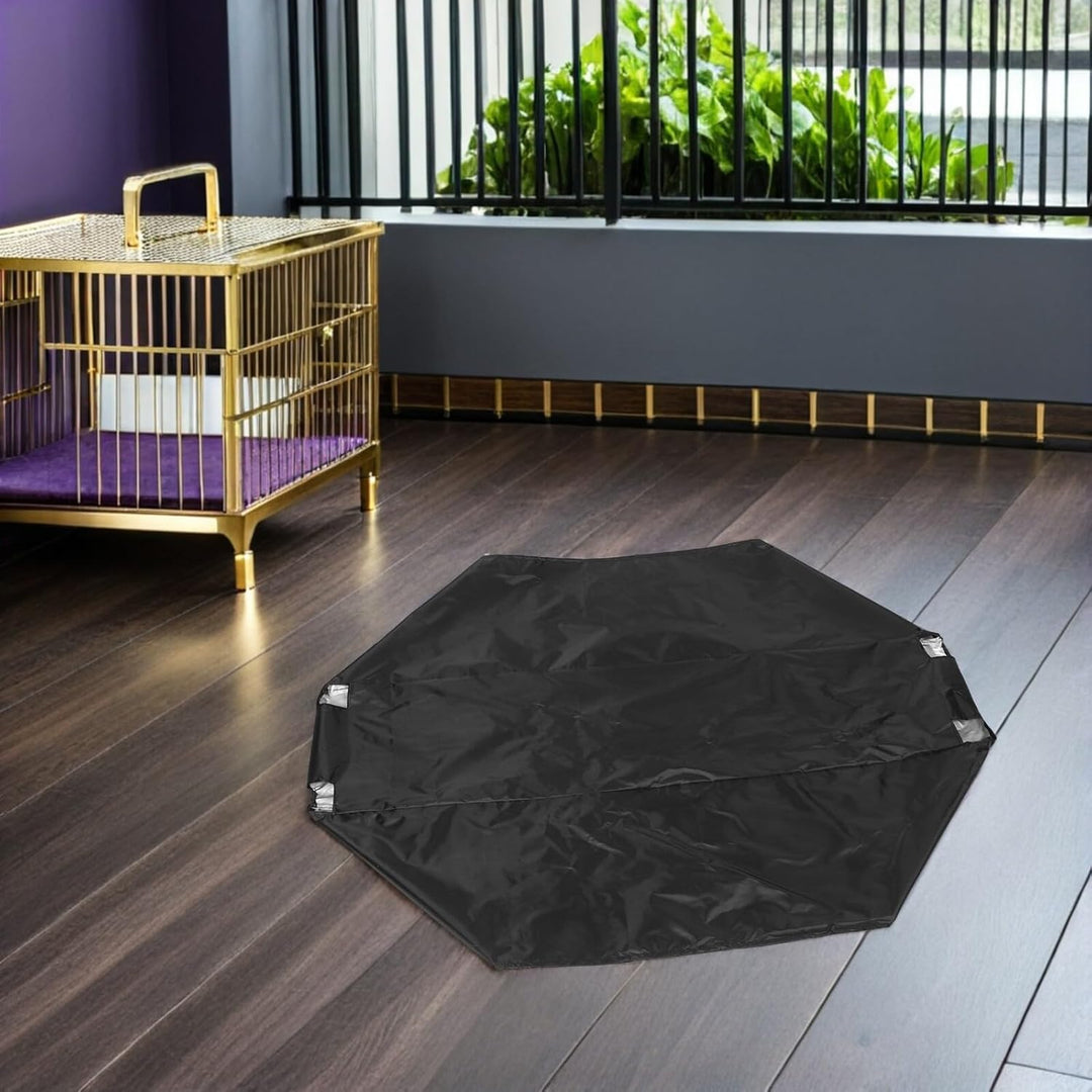 BESPORTBLE Robuste Brennholzregal Abdeckung 150X36X36cm aus Reissfestem Material Schwarze Staubschut
