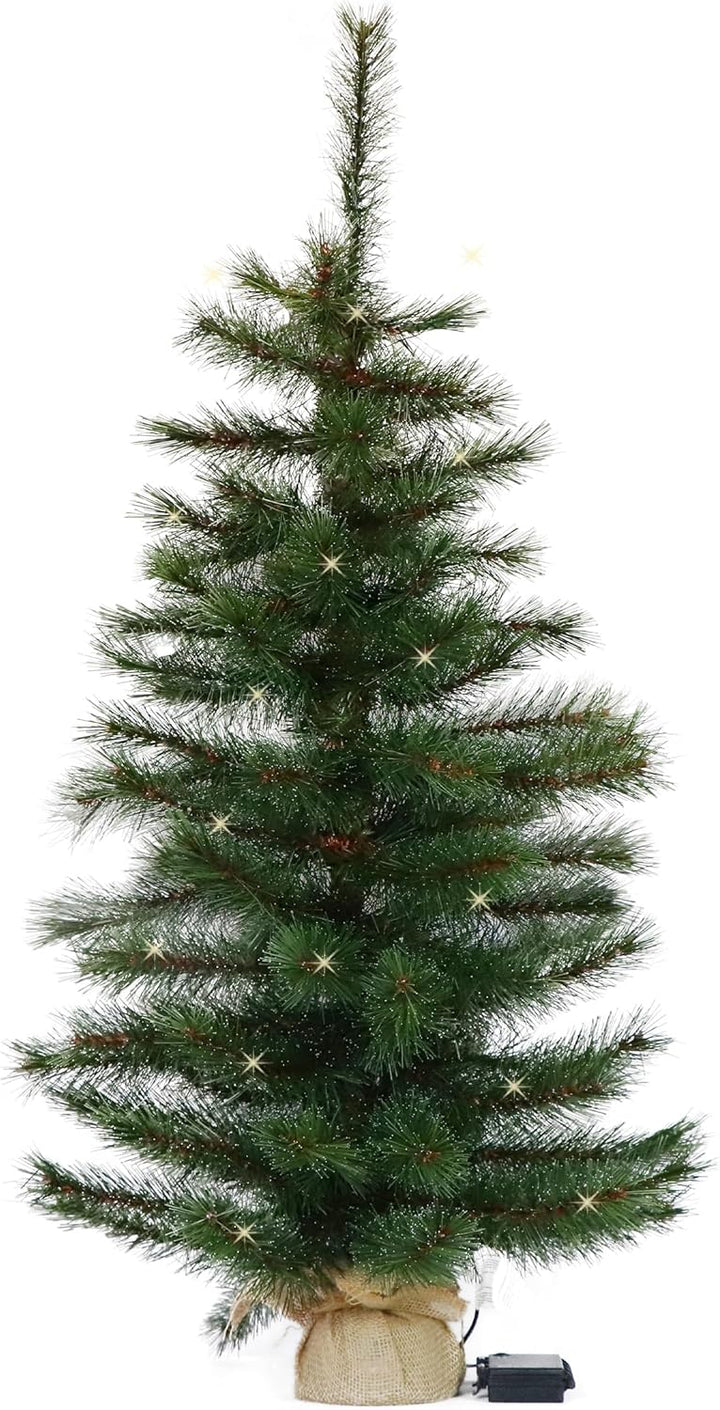 Künstlicher Weihnachten Baum – Christbaum künstlich klein – Künstlicher Weihnachtsbaum 90 cm – Weihn