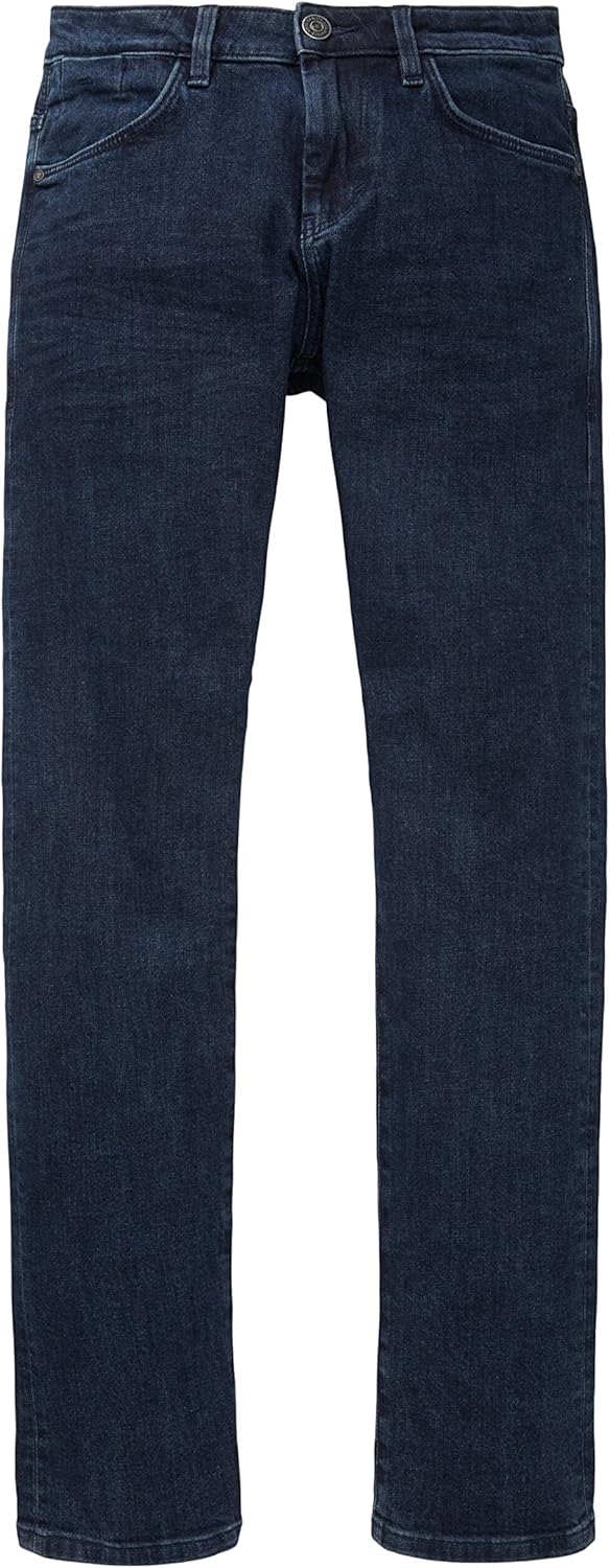 TOM TAILOR Herren Troy Slim Fit Jeans 29W / 30L 10114 - Clean Dark Stone Blue Denim, 29W / 30L 10114