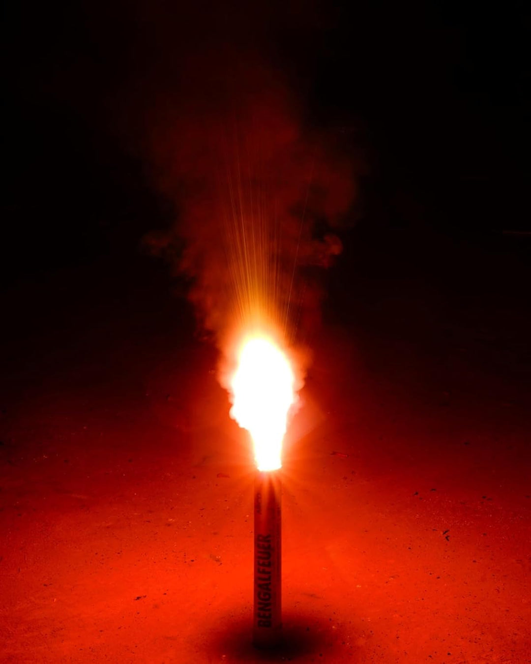 5 Stück NICO Europe Bengalfeuer je 1x in rot blau gelb grün orange