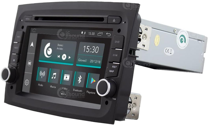 Personalisiertes Autoradio für FIAT Doblò Android GPS Bluetooth WiFi USB DAB+ Touchscreen 7" 4core C