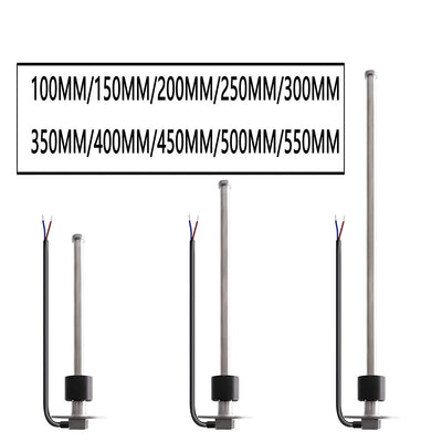 Geloo Füllstandssensor, Edelstahl-Kraftstoffsendeeinheit Wasserstandsanzeige-Sensor Autokraftstoffwa