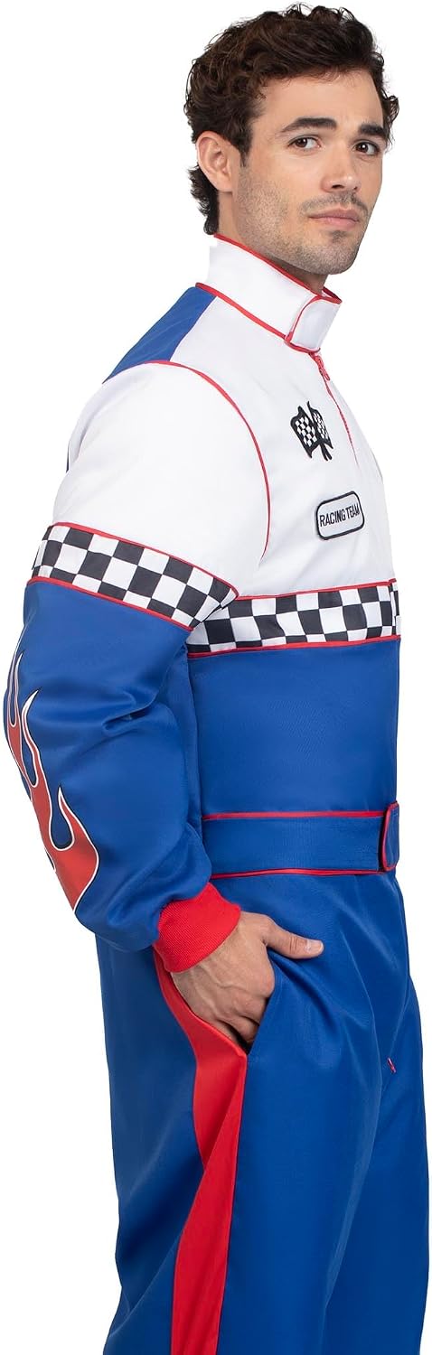 LEG AVENUE Damen Speedway Racer Halloween-Kostüm M Mehrfarbig, M Mehrfarbig