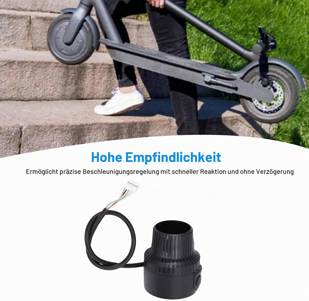 E-Scooter Gashebel für KuKirin G2 G3 G4, Elektroroller Daumengas Beschleuniger Ersatz Hohe Empfindli