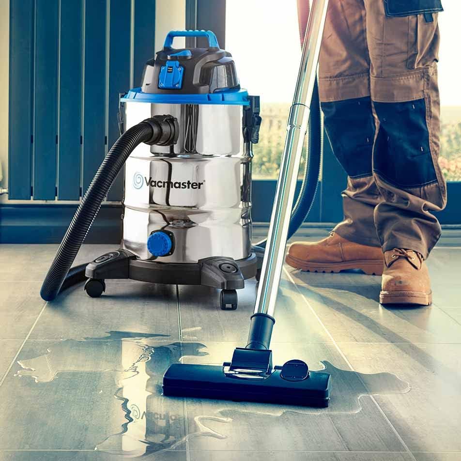 Vacmaster VQ1530SFDC 1500W 30L Nass Trockensauger Bodenstaubsauger Starke Saugleistung Staubsauger E