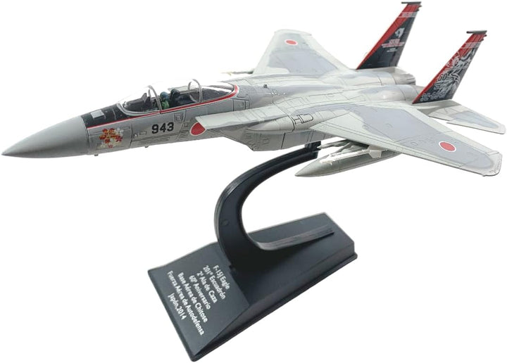 OPO 10 - 1/100 Militärkampfflugzeug kompatibel mit F-15J Eagle JASDF 60th Anniversary 201st SQ 2014